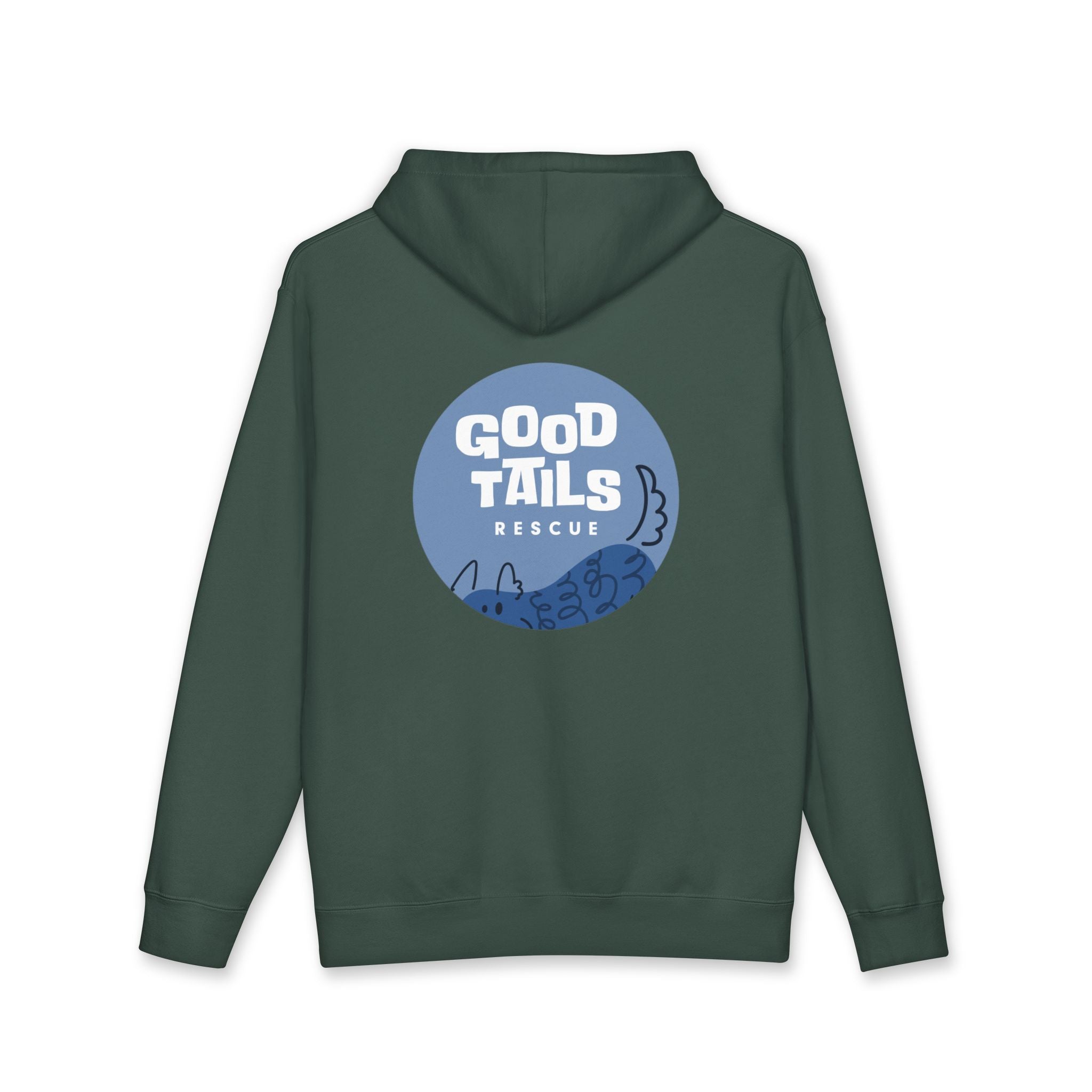 Good Tails Rescue Hoodie — Animal Rescue Charity Pullover