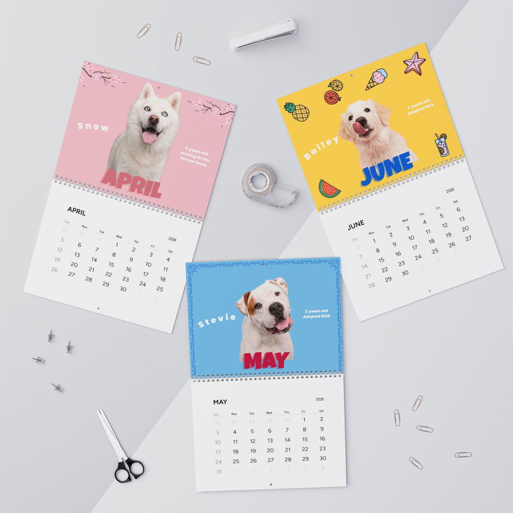 2026 Pet Calendar - Good Tails Rescue