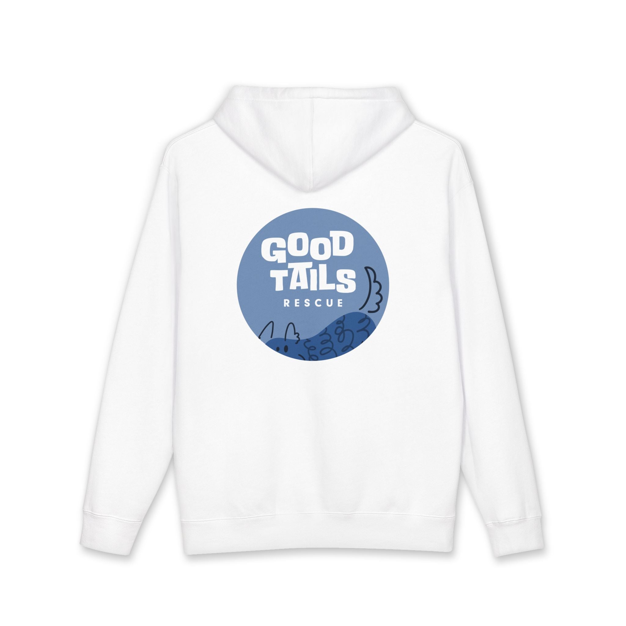 Good Tails Rescue Hoodie — Animal Rescue Charity Pullover