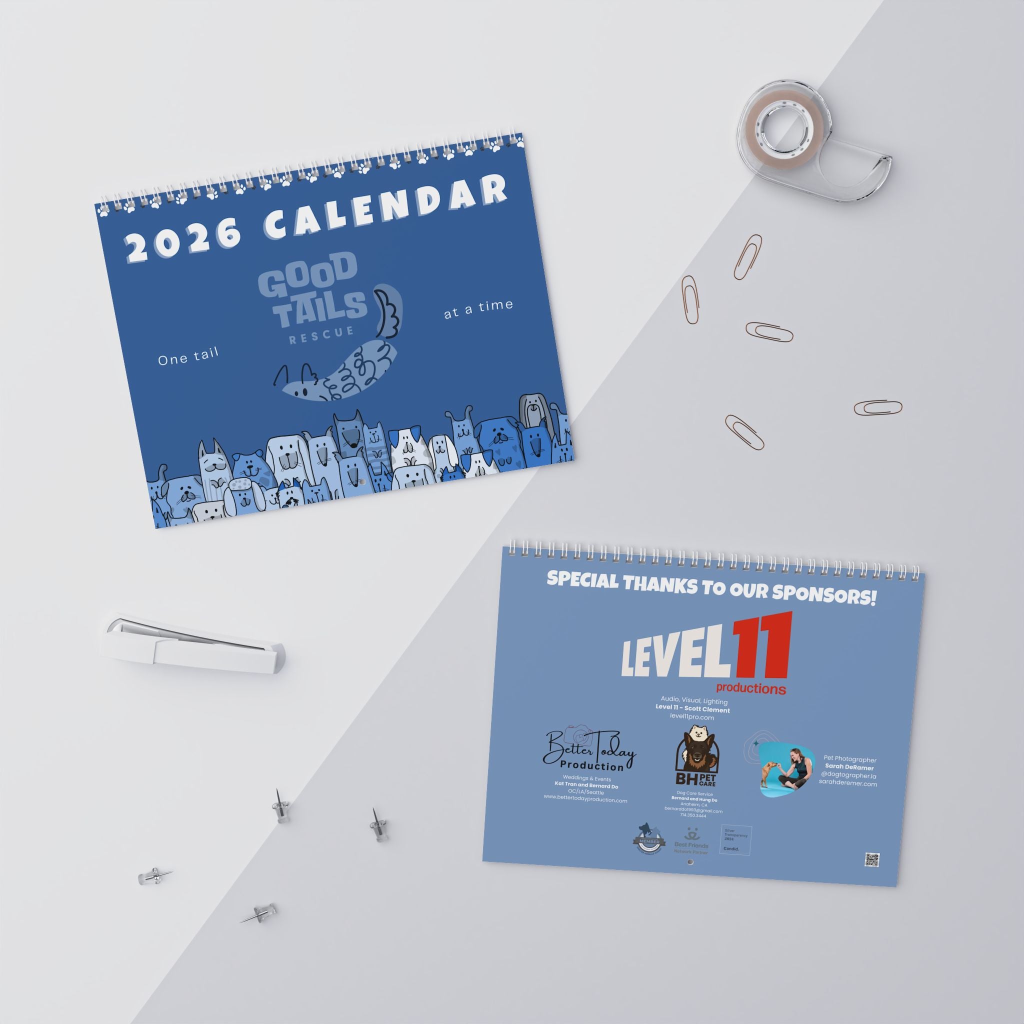 2026 Pet Calendar - Good Tails Rescue