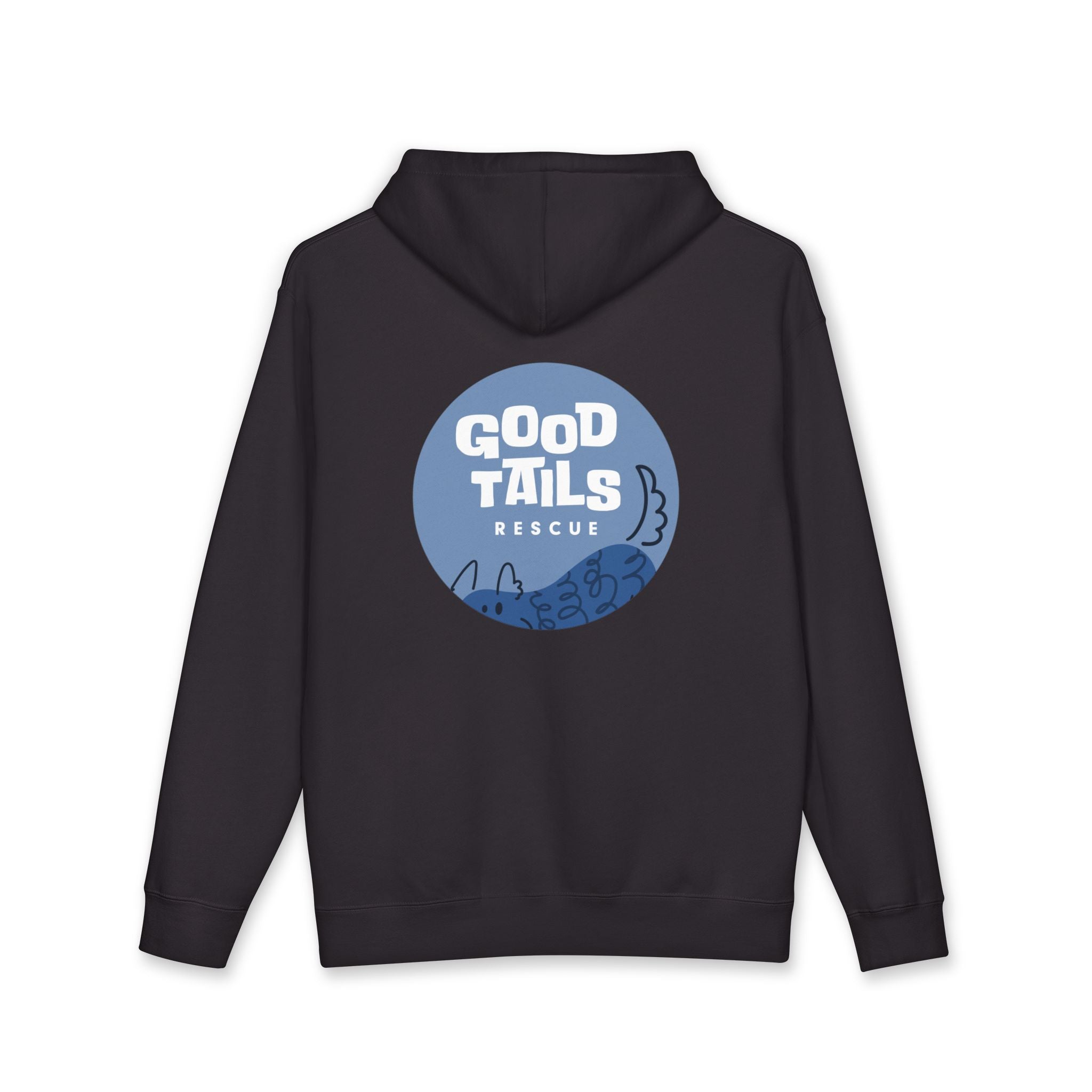 Good Tails Rescue Hoodie — Animal Rescue Charity Pullover