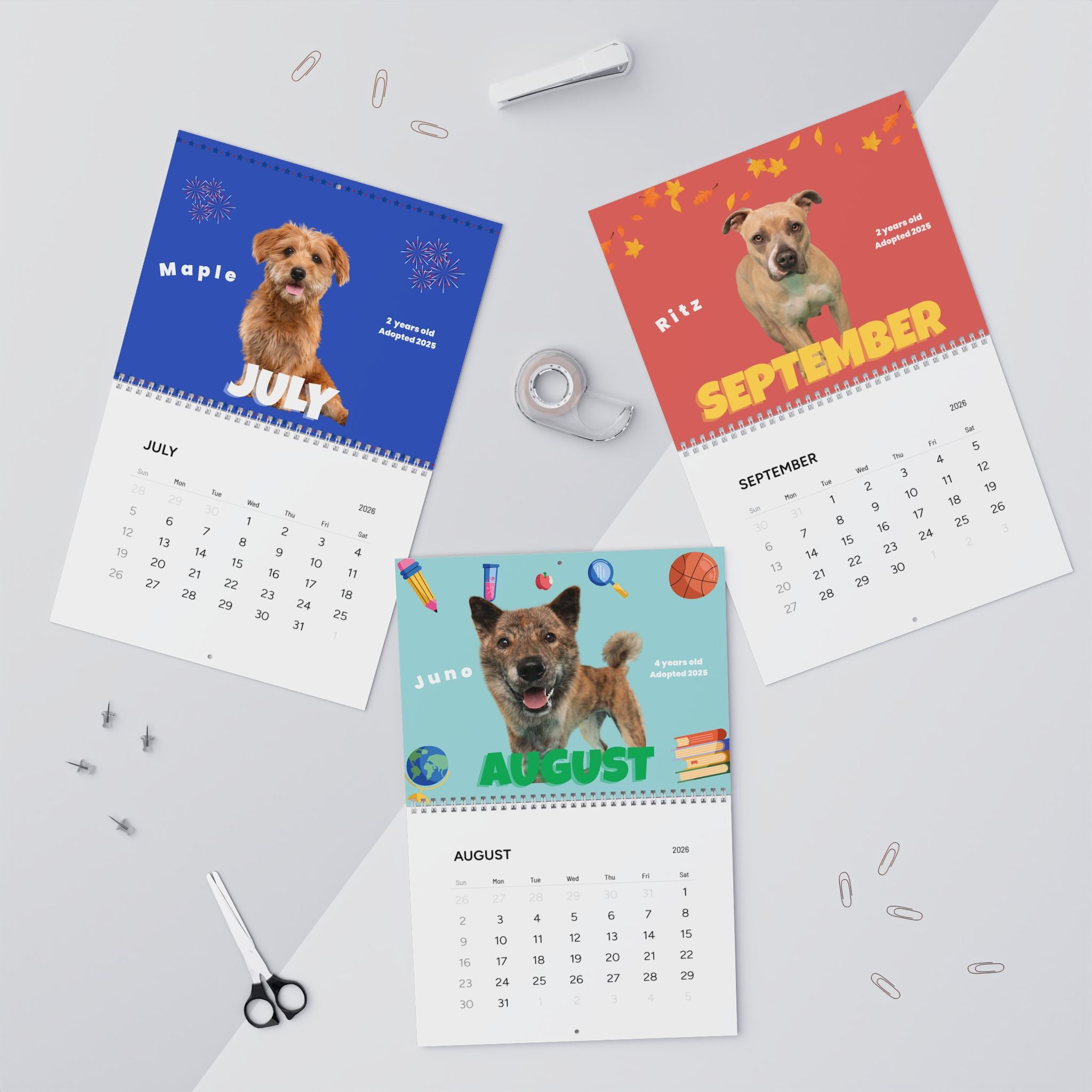 2026 Pet Calendar - Good Tails Rescue